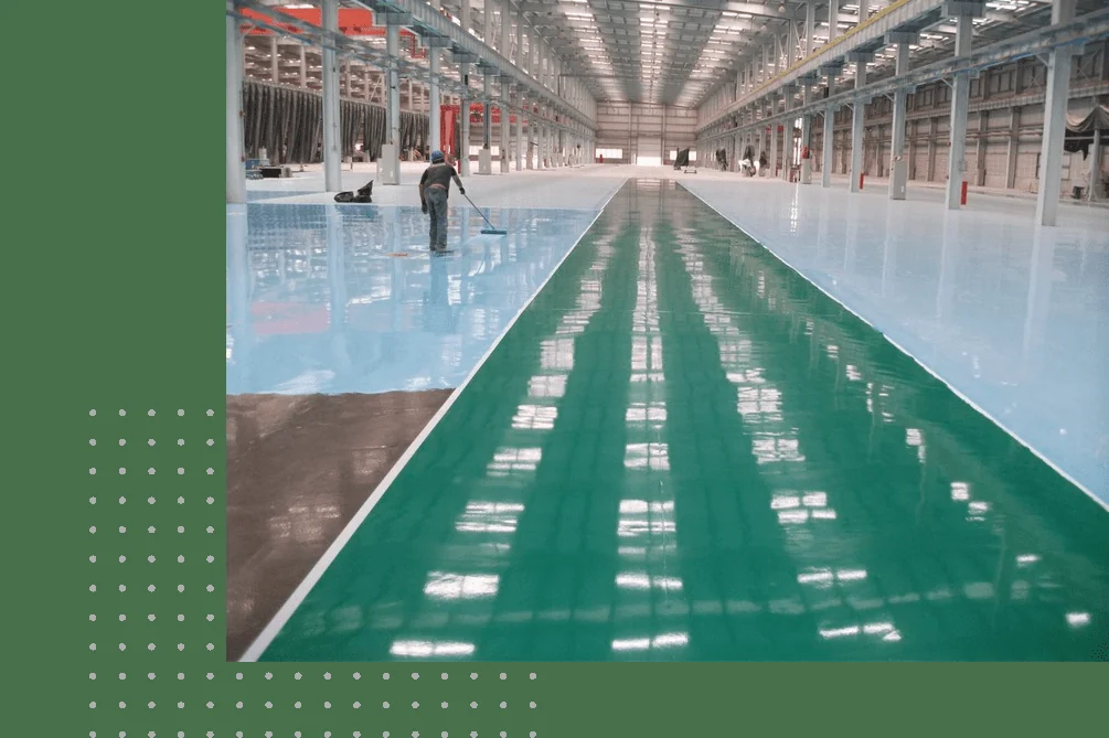 Aplicação de revestimento industrial pela Biopiso